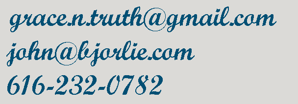 Grace & Truth Contact Info